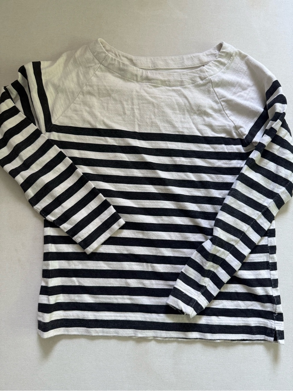 LOFT Striped Long-Sleeve Tee